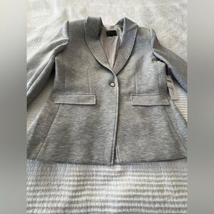 Blue Revival Women’s Classic Blazer Soft Scuba Fabric Size Large NWT